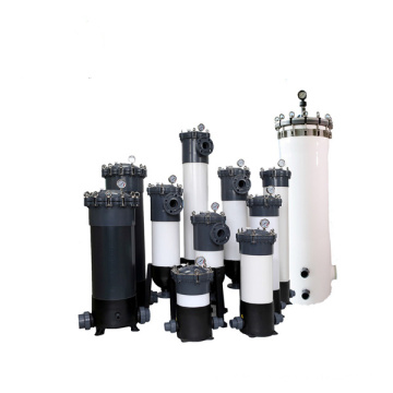 Aparelhos de tratamento de águas residuais UPVC Casas de filtro de cartucho de água UPVC